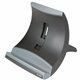 3M Ergonomic Vertical Notebook Computer Riser - 8.8" Height x 7.8" Width x 6.4" Depth - Silver, Black