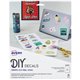 Avery Surface Safe Printable Decal Stickers - Removable Adhesive - Rectangle - Laser, Inkjet - White - Film - 1 / Sheet - 15 Tot