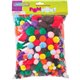 Creativity Street Pom Pons Class Pack - Classroom - Recommended For 3 Year - 300 / Pack - Assorted