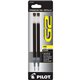 Pilot G2 Premium Gel Ink Pen Refills - 0.70 mm, Fine Point - Black Ink - Smear Proof - 2 / Pack