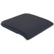 The ComfortMakers Deluxe Seat/Back Cushion - Hook Mount - Black - Polyurethane, Memory Foam
