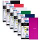 Mead Wirebound Notebooks - 150 Sheets - Wire Bound - 11" x 8 1/2" - White Paper - Assorted Cover - Pocket, Stiff-back, Perforate