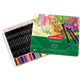 Derwent Academy Color Pencils - 3.3 mm Lead Diameter - Acid Yellow, Cadmium Yellow, Orange, Deep Red, Red, Rose, Bright Pink, Pu