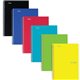 Mead Five Star Wirebound Subject Notebook - 2 Subject(s) - 100 Sheets - Spiral Bound - 6" x 9 1/2" - 9" x 7" x 2" - Assorted Cov