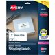 Avery Shipping Labels with Sure Feed and Easy Peel Technology, Glossy White Labels, 2" x 4" , Permanent Adhesive, Laser Only, 25