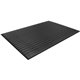 Guardian Floor Protection Air Step Anti-Fatigue Mat - Indoor - 24" Length x 36" Width x 0.37" Thickness - Polycarbonate - Black 