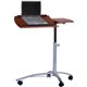 Mayline Laptop Table - For - Table TopRectangle Top - Adjustable Height - 27" to 38" Adjustment - Assembly Required - Medium Che