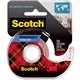 Scotch Removable Poster Tape - 12.50 ft Length x 0.75" Width - 1" Core - Synthetic - Dispenser Included - Handheld Dispenser - F