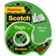 Scotch Dispensing Matte Finish Magic Tape - 18.06 yd Length x 0.75" Width - 1" Core - Permanent Adhesive Backing - Dispenser Inc