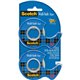 Scotch Wall-Safe Tape - 18.06 yd Length x 0.75" Width - Dispenser Included - 2 / Pack - Translucent