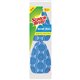 Scotch-Brite Scrub Dots Dishwand Refill - 3.5" Width x 4.4" Length - 2/Pack - Cellulose, MicroFiber - Blue