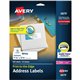Avery Print to the Edge Shipping Labels for Color Laser Printers and Copiers, Sure Feed Technology, 1-1/4" x 3-3/4" , 300 Labels