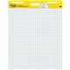 Post-it Self-Stick Easel Pad Value Pack - 30 Sheets - Stapled - Feint - Blue Margin - 18.50 lb Basis Weight - 25" x 30" - White 