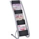 Alba Floor Display Expo - 800 x Sheet - 6 Compartment(s) - 1.57" - 46" Height x 19" Width x 18.5" DepthFloor - Metal, Plastic - 