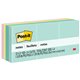 Post-it Notes - Beachside Caf&eacute Color Collection - 1200 - 1.50" x 2" - Rectangle - 100 Sheets per Pad - Unruled - Fresh Min