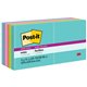 Post-it Super Sticky Notes - Supernova Neons Color Collection - 1080 x Multicolor - 3" x 3" - Rectangle - 90 Sheets per Pad - Aq