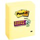 Post-it Super Sticky Notes - 1080 - 3" x 5" - Rectangle - 90 Sheets per Pad - Unruled - Yellow - Paper - Self-adhesive - 12 / Pa
