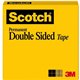 Scotch Permanent Double-Sided Tape - 1/2"W - 25 yd Length x 0.50" Width - 1" Core - Permanent Adhesive Backing - Long Lasting - 