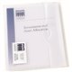 Avery Letter File Wallet - 8 1/2" x 11" - 50 Sheet Capacity - 1 Front Pocket(s) - Poly - Clear - 12 / Box