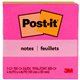 Post-it Notes - Poptimistic Color Collection - 4" x 4" - Square - 100 Sheets per Pad - Fuchsia, Neon Green, Neon Orange - Reposi