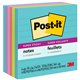 Post-it Super Sticky Lined Notes - Supernova Neons Color Collection - 540 x Multicolor - 4" x 4" - Rectangle - 90 Sheets per Pad