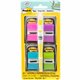 Post-it Flags Value Pack - 200 - 1" x 1.75" - Rectangle, Arrow - Unruled - Aqua, Yellow, Green, Purple, Pink, Blue - Self-adhesi