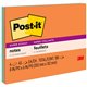 Post-it Super Sticky Notes - Energy Boost Color Collection - 180 - 6" x 8" - Rectangle - 45 Sheets per Pad - Unruled - Vital Ora