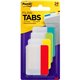 Post-it Durable Tabs - Primary Colors - Write-on Tab(s) - 2" Tab Height x 1.50" Tab Width - Red, Yellow, Green, Blue Tab(s) - Du