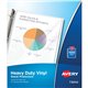 Avery Heavy-Duty Sheet Protectors - 100 x Sheet Capacity - For Letter 8 1/2" x 11" Sheet - Clear - Vinyl - 100 / Box