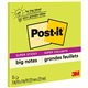 Post-it Super Sticky Big Notes - 30 x Green - 11" x 11" - Square - 30 Sheets per Pad - Green - Sticky, Removable - 1 Each