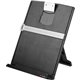 3M Desktop Document Holder - 12.1" Height x 9.7" Width x 2" Depth - Black, Silver