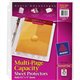 Avery Diamond Clear Multi-Page Capacity Sheet Protectors - 50 x Sheet Capacity - For Letter 8 1/2" x 11" Sheet - Clear - Polypro