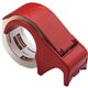 Scotch Packaging Tape Hand Dispenser - Holds Total 1 Tape(s) - 3" Core - Refillable - Red - 1 Each