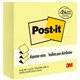 Post-it Dispenser Notes Value Pack - 2400 - 3" x 3" - Square - 100 Sheets per Pad - Unruled - Canary Yellow - Paper - Self-adhes