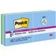 Post-it Super Sticky Dispenser Notes - Oasis Color Collection - 540 - 3" x 3" - Square - 90 Sheets per Pad - Unruled - Aqua Wave