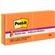Post-it Super Sticky Dispenser Notes - Energy Boost Color Collection - 540 - 3" x 3" - Square - 90 Sheets per Pad - Unruled - Vi