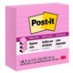 Post-it Super Sticky Pop-up Lined Note Refills - 4" x 4" - Square - 90 Sheets per Pad - Pink - Sticky - 5 / Pack