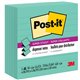 Post-it Super Sticky Pop-up Lined Note Refills - 4" x 4" - Square - 90 Sheets per Pad - Blue - Sticky - 5 / Pack