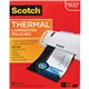 Scotch Thermal Laminating Pouches - Sheet Size Supported: Letter 8.50" Width x 11" Length - Laminating Pouch/Sheet Size: 9" Widt