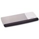 3M Gel Wristrest Platform for Keyboard and Mouse - 1" x 25.56" x 10.62" Dimension - Black - Gel, Leatherette - 1 Pack