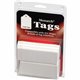 Monarch Stringless White Tags - 1.13" Length x 1.75" Width - Rectangular - 1000 / Pack - Paper - White
