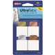 Avery UltraTabs Metallic Color 2-sided Mini Tabs - 40 Tab(s) - 1.50" Tab Height x 1" Tab Width - Clear Film, Gold Paper, Rose Go