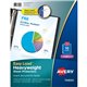 Avery Sheet Protector - 1 x Sheet Capacity - For Letter 8 1/2" x 11" Sheet - 3 x Holes - Ring Binder - Top Loading - Rectangular