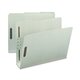 Nature Saver 1/3 Tab Cut Letter Recycled Fastener Folder - 8 1/2" x 11" - 3" Expansion - 2 Fastener(s) - 2" Fastener Capacity fo