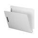 Nature Saver Letter Recycled End Tab File Folder - 8 1/2" x 11" - 2" Expansion - Pressboard - Gray/Green - 100% Recycled - 25 / 
