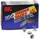 Officemate Steel Thumb Tacks - 0.50" Head - 100 / Box - Silver