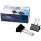 Officemate Binder Clips - Large - 2" Width - 1" Size Capacity - 12 / Box - Black