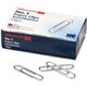 Officemate Paper Clips - No. 1 - 1000 / Pack - Silver - Steel