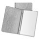 Oxford Letter Recycled Report Cover - 8 1/2" x 11" - 3" Fastener Capacity for Folder - Pressboard - Gray - 65% Recycled - 1 Each