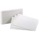 Oxford Ruled Index Cards - 5" x 8" - 85 lb Basis Weight - 100 / Pack - Sustainable Forestry Initiative (SFI) - White
